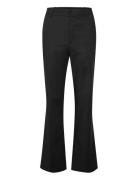 Michellegz Hw Pants Bottoms Trousers Suitpants Black Gestuz