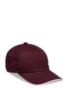 Cap-Bold Accessories Headwear Caps Burgundy BOSS