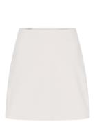 The Skort, High-Rise Kort Nederdel Beige Girlfriend Collective