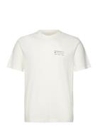 Anf Mens Graphics Tops T-Kortærmet Skjorte White Abercrombie & Fitch