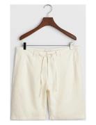 Relaxed Linen Ds Shorts Bottoms Shorts Casual Cream GANT