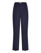 Robyn Relaxed Tapered Leg Gabardine Twill Pant Bottoms Trousers Suitpa...