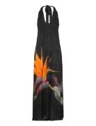 Colibrí Dress Maxikjole Festkjole Black Desigual