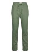 Relaxed Linen Ds Pants Bottoms Trousers Linen Trousers Green GANT