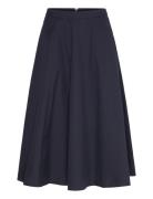 Lightweight Chino Skirt Skirts Knee-length & Midi Skirts Navy GANT