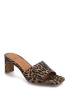 Sandals Sandal Med Hæl Brown Billi Bi