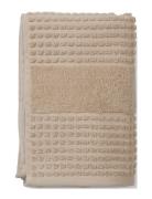 Check Towel Home Textiles Bathroom Textiles Towels Beige Juna
