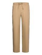 Trousers Bottoms Trousers Linen Trousers Beige United Colors Of Benett...