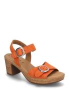 Ankle-Strap Sandal Sandal Med Hæl Orange Gabor
