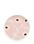 Unikko Plate 20Cm Home Tableware Plates Dinner Plates Pink Marimekko H...