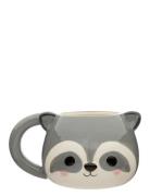Shaped Mug Home Meal Time Cups & Mugs Cups Grey Puckator
