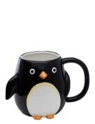 Huddle Penguin Ceramic Shaped Handle Mug Home Meal Time Cups & Mugs Cu...