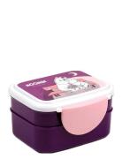 Stacked Bento Box Lunch Box With Cutlery Home Meal Time Lunch Boxes Pu...