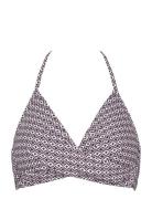 Aaliyah Top Swimwear Bikinis Bikini Tops Triangle Bikinitops Black Mis...