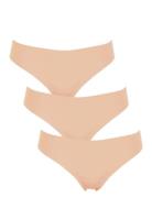 Seamless String 3-Pack G-streng Undertøj Cream Missya