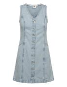 Vianna Vest Dress Light Indigo - Flat Finish Kort Kjole Blue Levi's®