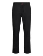 Akjan Cot/Linen Ela Pants Bottoms Trousers Linen Trousers Black Anerkj...