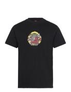 Guzman Dining Dot T-Shirt Tops T-Kortærmet Skjorte Black Santa Cruz