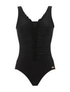 Swimsuit Badedragt Badetøj Black Damella Of Sweden