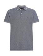 Ic Linen Pique Reg Polo Tops Polos Short-sleeved Navy Tommy Hilfiger