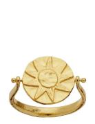 Sunna Ring Ring Smykker Gold Maanesten