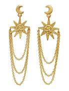 Emerie Earrings Ørestickere Smykker Gold Maanesten