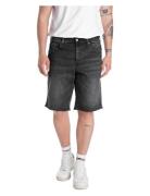 Grover Short Shorts Straight 573 Eco Plus Bottoms Shorts Denim Black R...