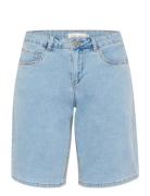 Crl Shorts - Coco Fit Bottoms Shorts Denim Shorts Blue Cream