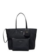 Eco Gemma Large Tech Tote Shopper Taske Black GUESS
