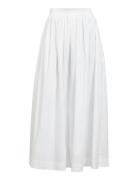 Objpaige Hw Skirt 132 Skirts Maxi Skirts White Object