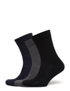 Bamboo Dress Socks 3-Pack Sport Socks Regular Socks Black Danish Endur...