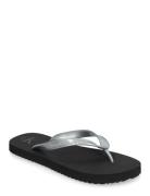 Beach Sandal Monologo Tpu Klipklapper Sandaler Black Calvin Klein