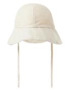 Nbmtarou Hat Lil Accessories Headwear Hats Baby Hats Cream Lil'Atelier