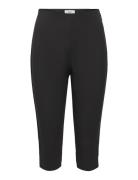 Objlisa Mw Sli Capri Pant Noos Bottoms Trousers Capri Trousers Black O...