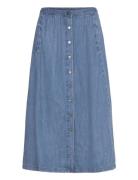 Skirt Skirts Knee-length & Midi Skirts Blue United Colors Of Benetton