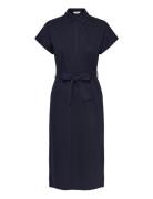 Ss Pique Polo Dress Dresses Shirt Dresses Navy GANT