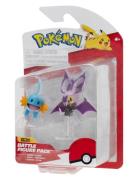 Pokemon Battle Figure Noibat And Mudkip Toys Playsets & Action Figures...