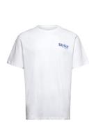 Surf T-Shirt Tops T-Kortærmet Skjorte White Clean Cut Copenhagen