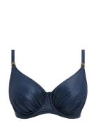 Paros Coast Swimwear Bikinis Bikini Tops Wired Bikinitops Navy Fantasi...