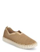 Tulip Slip-In Sneakers Brown Ilse Jacobsen