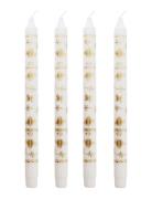 Classic Candles - Gift Box W. 4 Pcs Home Decoration Candles Pillar Can...
