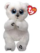 Wuzzy - White Bear Reg Toys Soft Toys Stuffed Animals White TY
