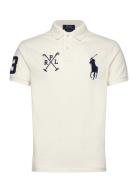 Custom Slim Fit Big Pony Mesh Polo Shirt Tops Knitwear Short Sleeve Kn...