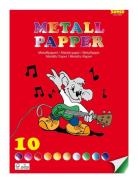 Metalliskt Papper Fsc® A4 Toys Creativity Drawing & Crafts Drawing Col...