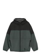 Jr. Windbreaker Jacket Outerwear Shell Clothing Shell Jacket Grey Colo...