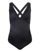 Fiji Maternity Swimsuit Badedragt Badetøj Black Dorina
