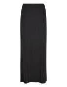 Soft Touch Skirt Skirts Maxi Skirts Black Gina Tricot