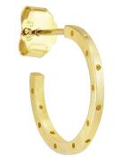 Orbis Hoop Accessories Jewellery Earrings Single Earring Gold Jane Koe...
