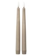Rustic Finish Led Taper Candle 2-Pack Home Decoration Candles Led Cand...