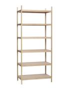 Library Shelf Unit Large Natural Home Furniture Shelves Hübsch
